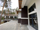 house in a closed cottage town in the