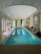 forest with terrace and pool A42650 For