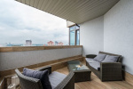 apartment with a terrace in the