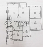 apartment in Lipki area A14481 Long