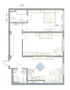 apartment in the residential complex
