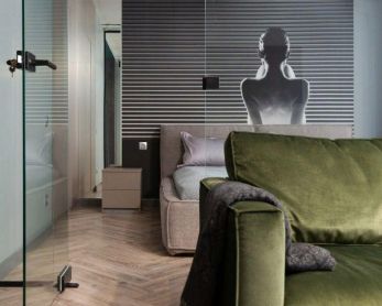 Spacious one-bedroom apartment in the