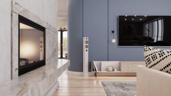 Neues Haus mit modernem Design