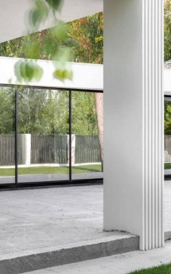 Villen Neues modernes Haus im Dorf