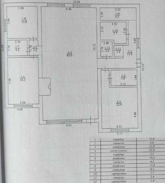 Haus mit modernem Design außerhalb von