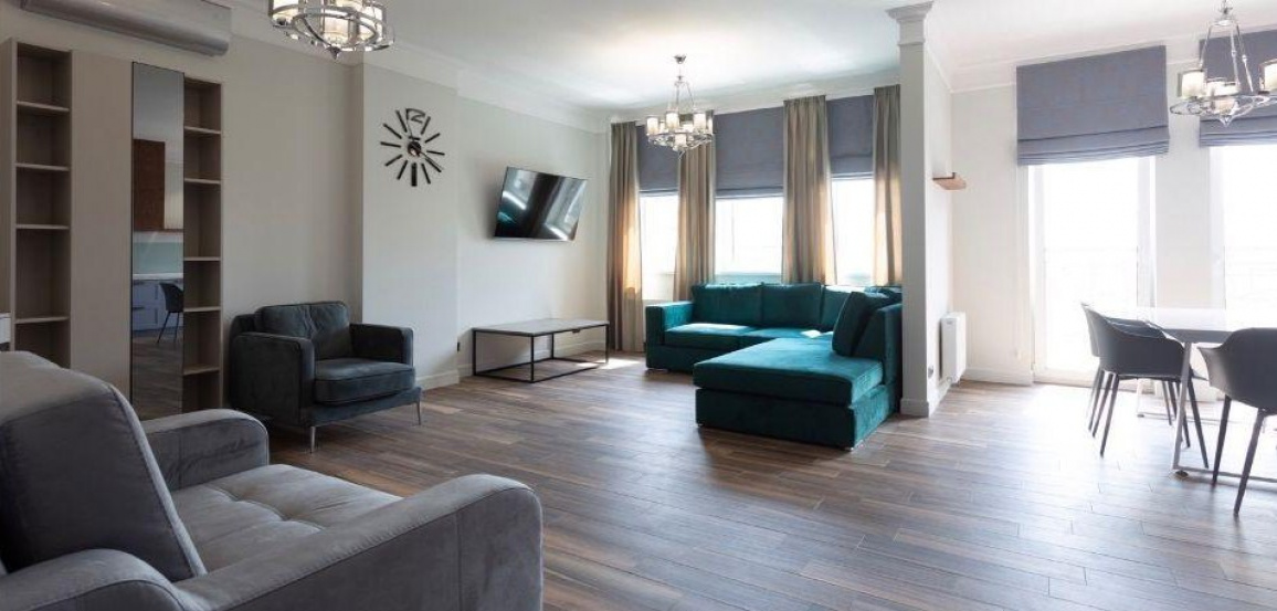 Apartment in a new building in the