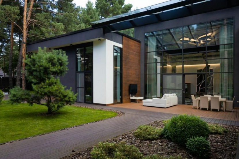 Neues Haus im Art Deco-Stil in Kiew