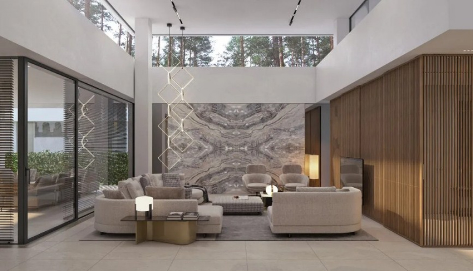 Atemberaubendes postmodernes Haus in