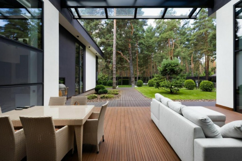und Villen Neues Haus im Art Deco-Stil