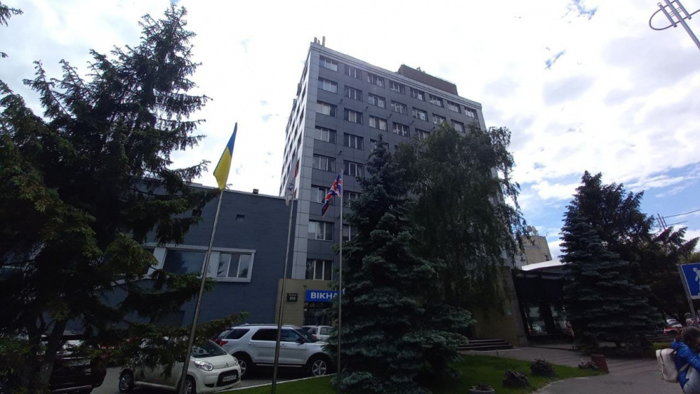 Geschäftszentrum an der Zhilyanskaya