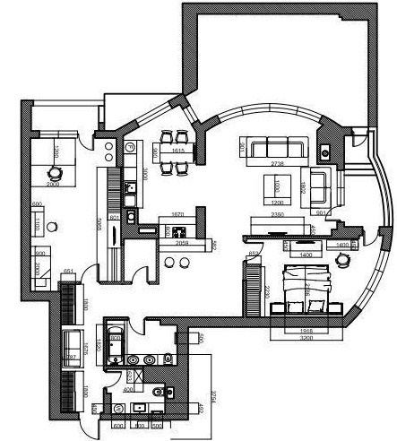 und Apartments Geräumige Wohnung mit