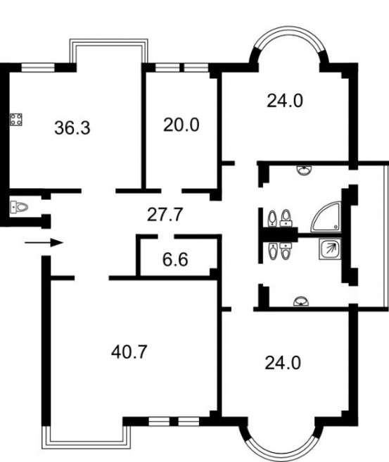 street A10906 Long term rentals Flats