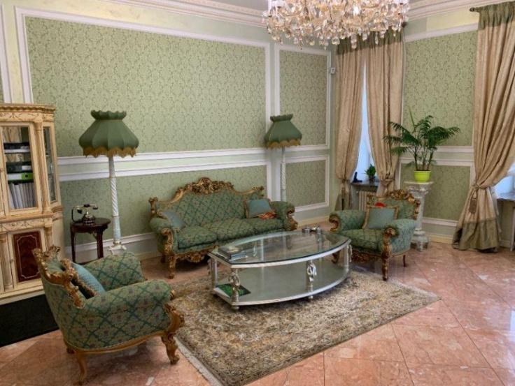 with classic design on Velyka