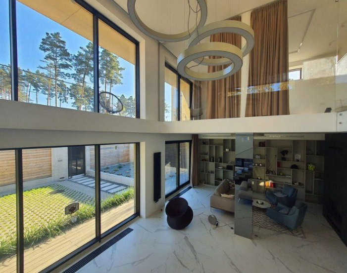 modern house in Art Nouveau style