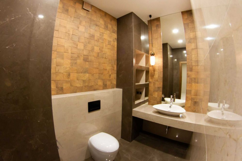 apartment in the building 