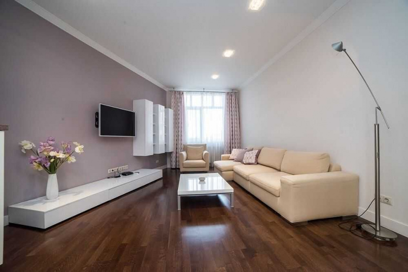 apartment in a new building with