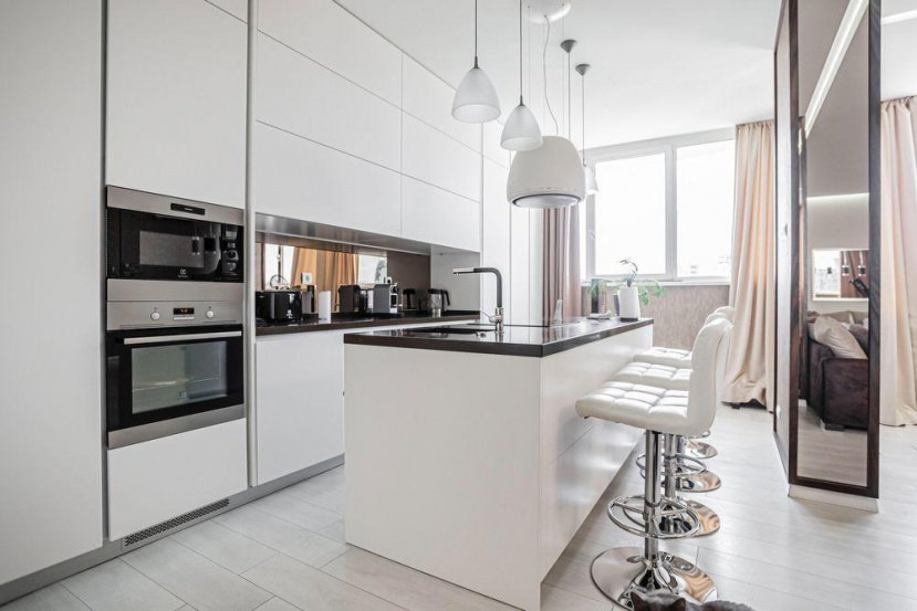 Wohnung mit modernem Design im Zentrum