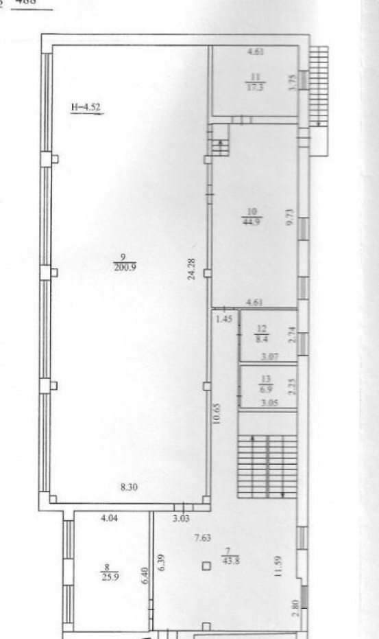 vermieten mit einer Fläche von 400 m2