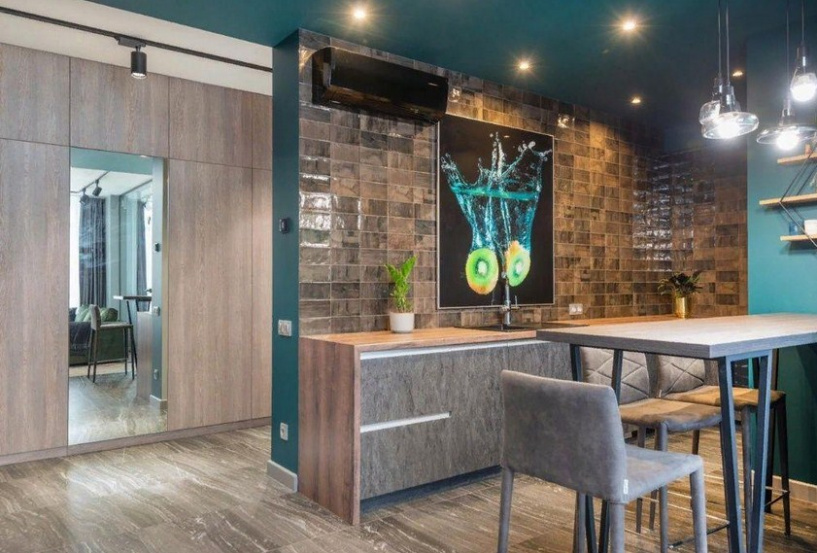 Spacious one-bedroom apartment in the