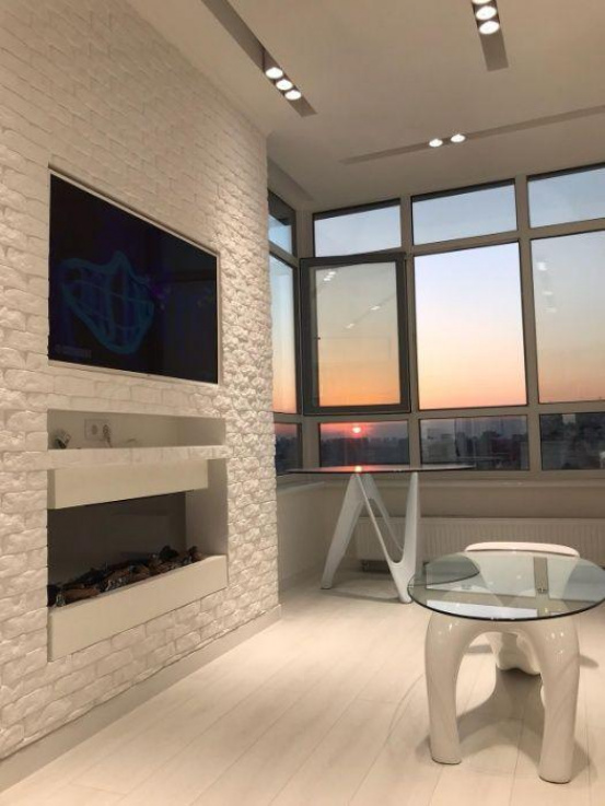 Stylish 1-room apartment with a view in