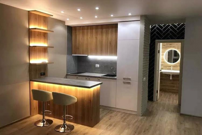 One-room apartment in the residential