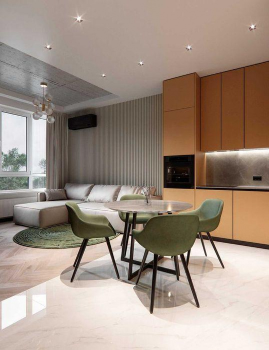 1-room apartment in the residential