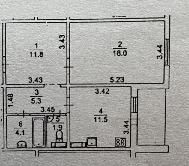 Einzimmerwohnung in einem Neubau A35764
