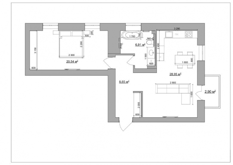 rentals Flats and apartments Stylish